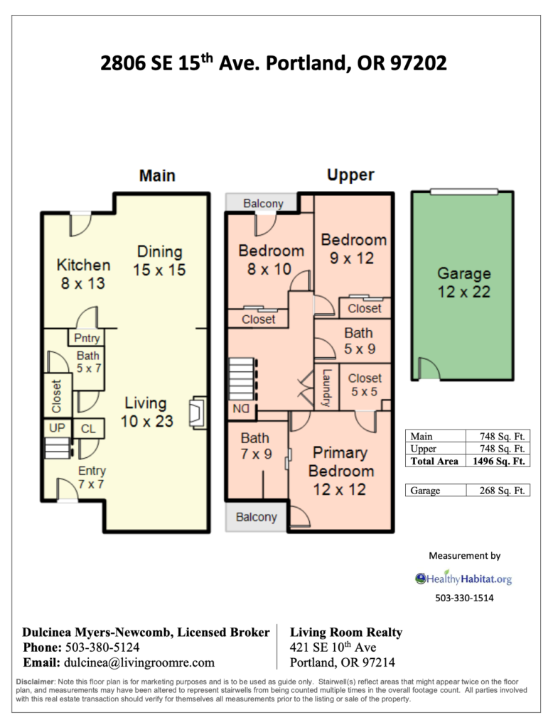 Aryne + Dulcinea with Living Room Realty, Portland, Oregon. Aryne Blumklotz, Buyers, Dulcinea Myers-Newcomb, Sellers, aryneanddulcinea.com